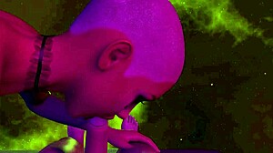 Does Bald Pussy Girl Play with Uncle's Cock?