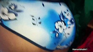 Sexy Indian bhabhi gets fucked hard while wearing her panties! Passionate action unfolds in the bedroom.