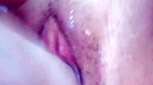 asian girl cums hard on big dildo in masturbation session