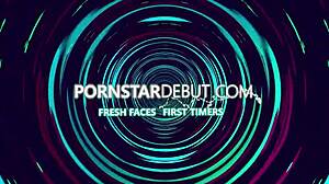 18yo busty waitress INTERVIEWS for first porn shoot, BENT OVER in DOGGYSTYLE