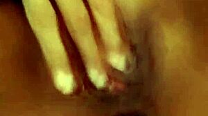 Beautiful Latina masturbates solo, inviting you to join and fuck her pussy