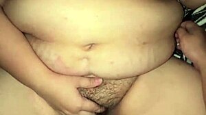 visiting bbw milf neighbor with red pussy