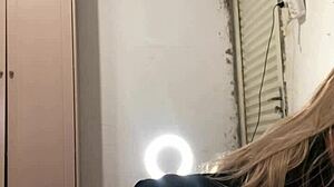 comeu o cu da pequena enteada minha mulher saiu pra da o cu e me deixo sozinho com ela sex toy