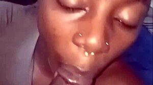 Teaching my 18+ slut sloppy throat techniques for cum-covered facial