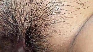 Masturbation turns into wet pussy pounding with a creamy finish