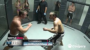 Two Horny Dudes Fight to Pound Amy Brooke's Tight Butthole