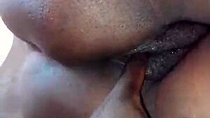 playing with the landlady's fat pussy so sweet and wet