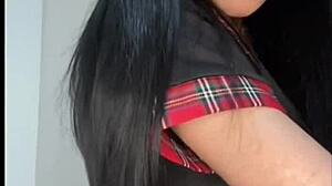 Step Daughter Masturbates While Step Dad Is Next Door