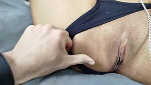 Petty BDSM Slut Slave in Leather Mask Gets Facefucked and Anal! Wow, What a Cumshot!