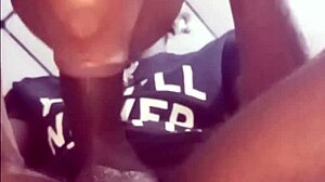 Teaching my 18+ slut sloppy throat techniques for cum-covered facial