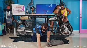 Troublemakerzz Gemini and Jasmine in Creampie Action