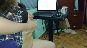 Colombian girl bends over for monster cock!