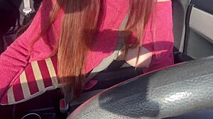 Italian Big Tits Milf Artemisia Love Drives Showing Boobs Outdoors