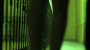 Blonde babe with small tits rides cock bent over narrow ass