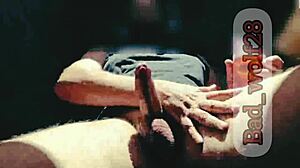 Perfect dick for asian pussy flashing handjob