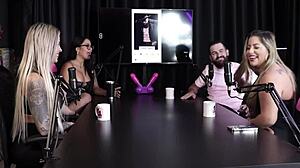 Who Matched Her on Tinder? Juli Figueiró in Sheer Red