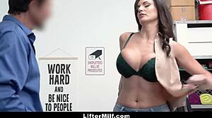 Becky Bandini Steals From Storefront While Getting Blown