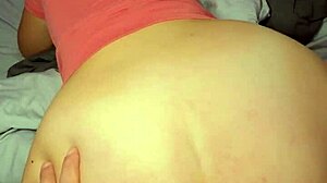 deep amateur anal with blonde milf gaping