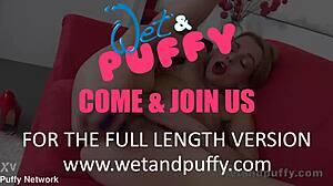 I swear, her orgasmic gifts got me watchin’ blonde bent over with toys!