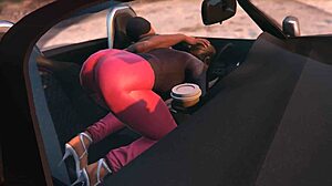 Franklin gets hooker service in gta 5