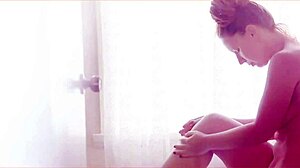 i'm on this pov strap on lesbian adventure with a kinky australian pornstar, her natural tits all wet and hairless