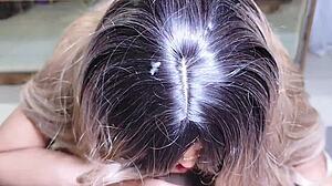 Meia-Irmã Putinha Rebolou E Fez Boquete Até Sentar