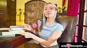 Intense Blowjobs From Tiny Asian 18+ Babes