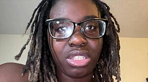 Tee Vuitton Teases as Goth GF in Bareback Action