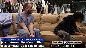 Behind the scenes, Yesenia Yousos moans as her vagina gets spread and blasted with cum in POV