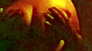 Ebony milf stepmom bent over in red room, riding cock passionately