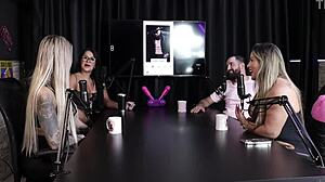 Who Matched Her on Tinder? Juli Figueiró in Sheer Red