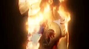 Pamela Pantera And Luara Sonza Bent Over In Doggystyle Anal Threesome With Cum In Mouth