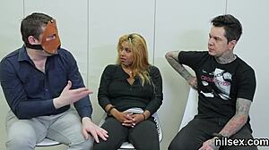 Peculiar Chick Endures Harsh Anal Therapy in Strange Asylum for Pain