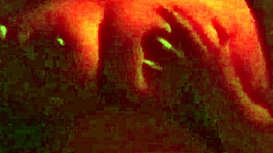 Ebony milf stepmom bent over in red room, riding cock passionately