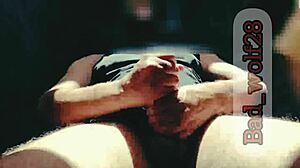 Perfect dick for asian pussy flashing handjob