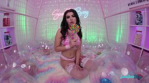 Gal ritchie's hairy wet pussy gets a rough juicy ride with doggystyle fucking, blowjob, handjob, and big monster cock.