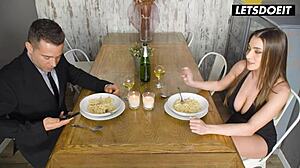 Horny Latina MILF cheats on husband, sucking and riding Tinder date to cumshot?