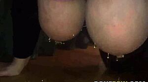 Bound BBW with Big Tits Faces Rough Punishment in Tight Ropes