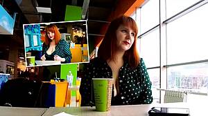 Bbw Milf With Big Natural Boobs Is Flashing In The Mall And Riding Cock