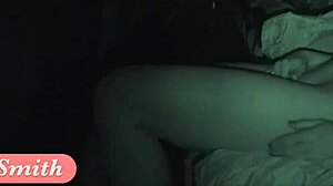 Jeny Smith strips naked in the cinema