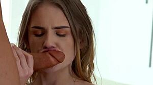 sam shock spoils slim beauty natalie knight with rimjob, blowjob, and doggystyle fucking