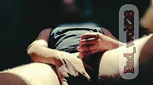 Perfect dick for asian pussy flashing handjob