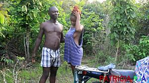 i had a wild outdoor ride with my bike guy in the bush