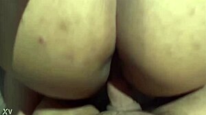 Latina Yasmín bent over in doggystyle, fucked by monster cock, reaches orgasm