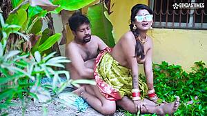 Pati's brother seduces new bhabhi for sneaky fun while alone