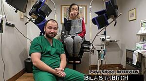 Kalani Luana gets her breasts blasted with cum in POV