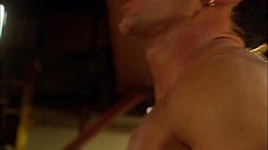 brunette outdoor fucking in heels with monster cock cumshot