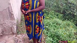 Two Big Tits Cocks Pamper Big Ass Wife in Erotic Backyard Sex!