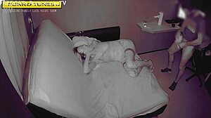 Cheating Wife Feels Intense Pleasure as Neighbor Inseminates Her Tight Pussy Late at Night