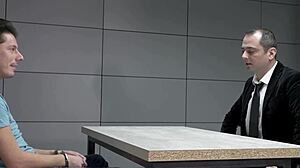 Officer of the Law Blanche Bradburry Rides Cowgirl Style at Work with Natural Tits Bouncing